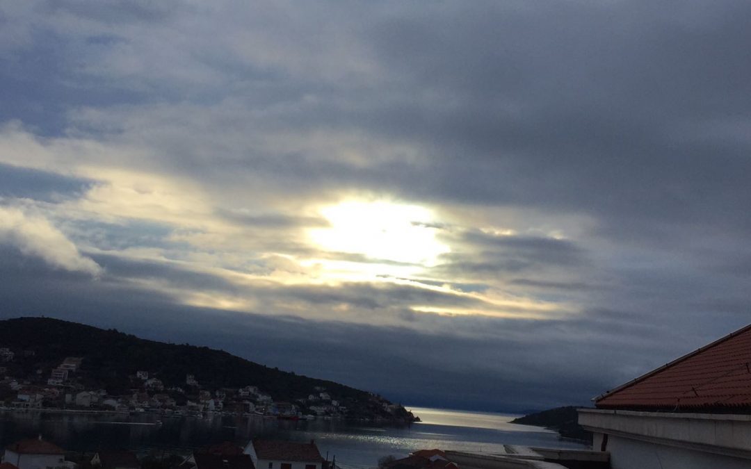 Oblačno jutro u viniškoj vali
