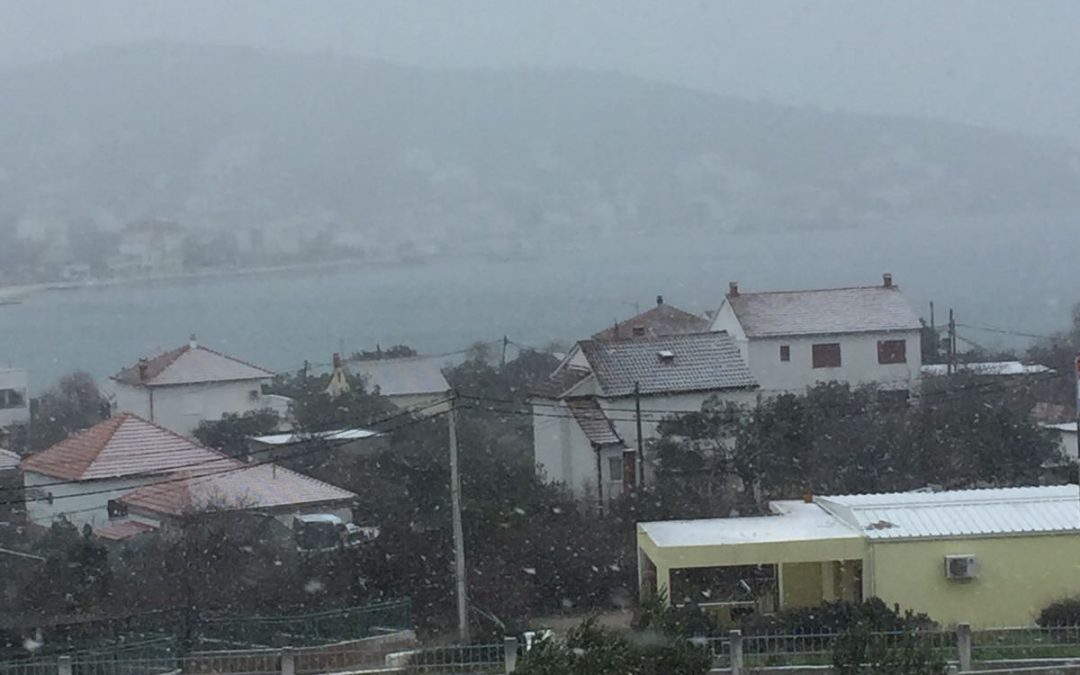 Snijeg u Vinišću