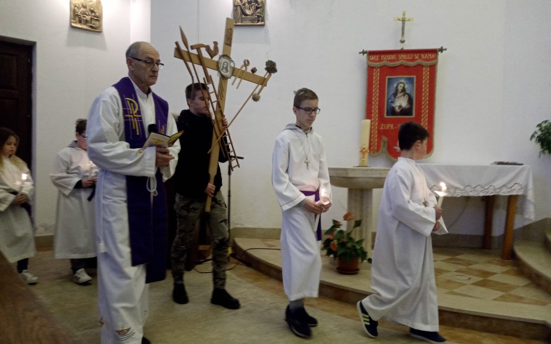 1. korizmena nedjelja – Križni put i župna misa