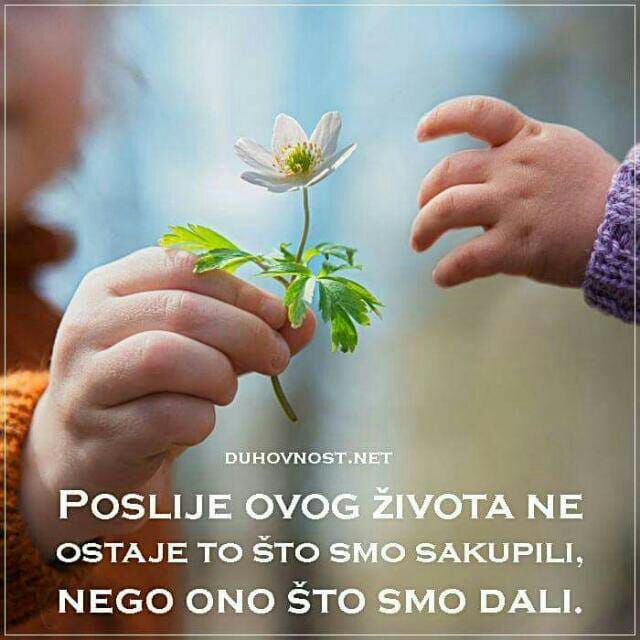 Duhovna misao, 16.05.2018.