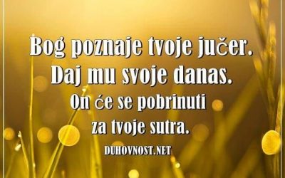 Duhovna misao, 26.09.2018.