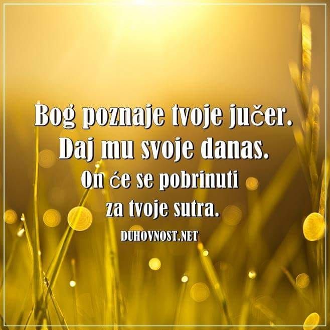 Duhovna misao, 26.09.2018.