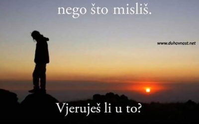 Duhovna misao, 23.02.2019.