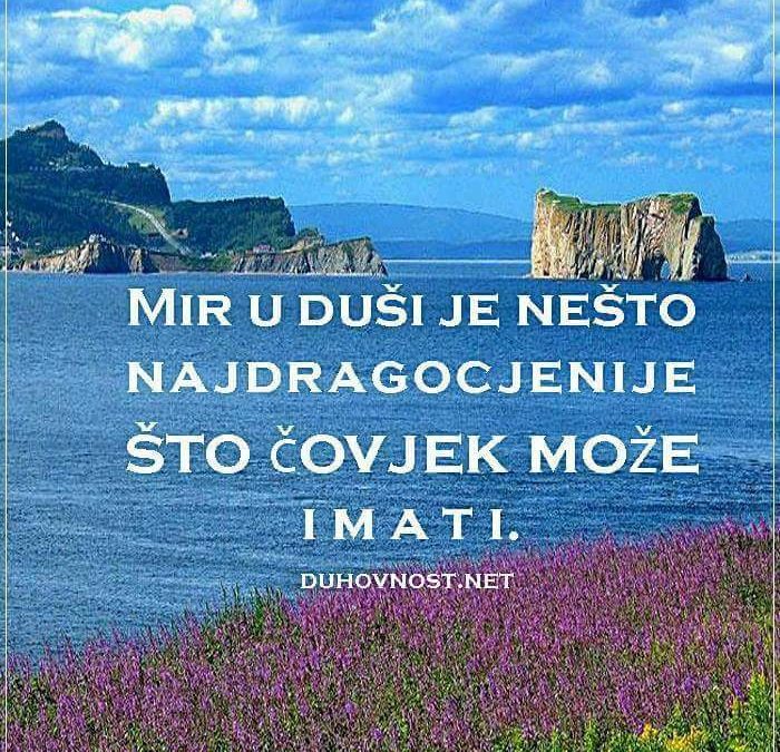 Duhovna misao, 19.09.2018.