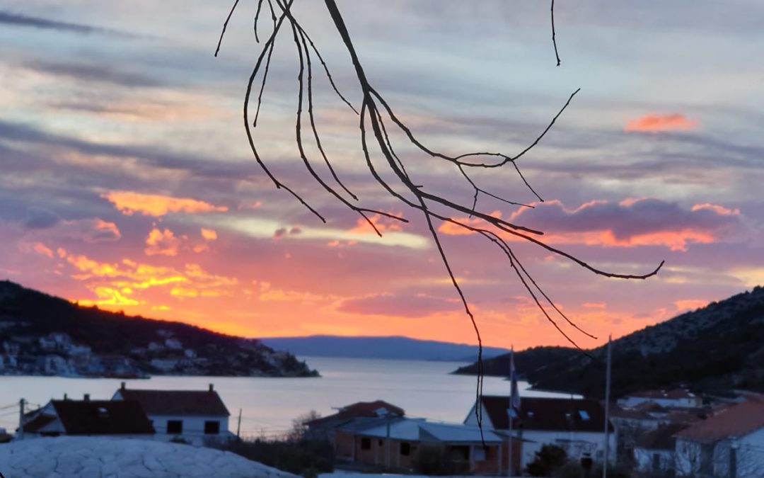 Burovito jutro u Vinišću