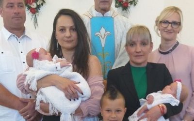 Krštenje – Monika i Maris Pažanin