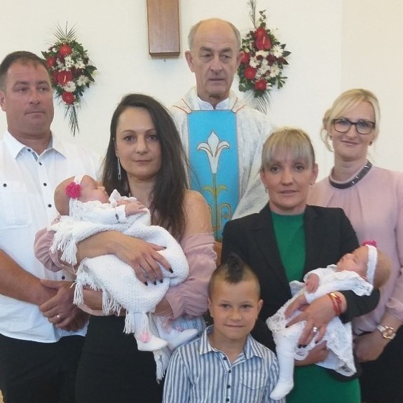 Krštenje – Monika i Maris Pažanin