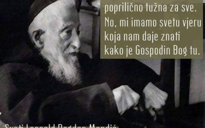 30. srpnja 1942. umro Leopold Bogdan Mandić
