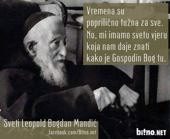 30. srpnja 1942. umro Leopold Bogdan Mandić