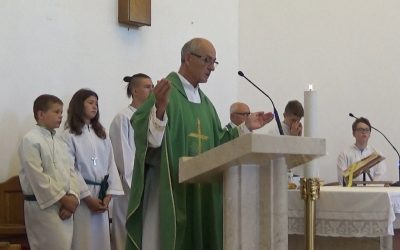 20. nedjelja kroz godinu – župna misa i oproštaj s don Marinom