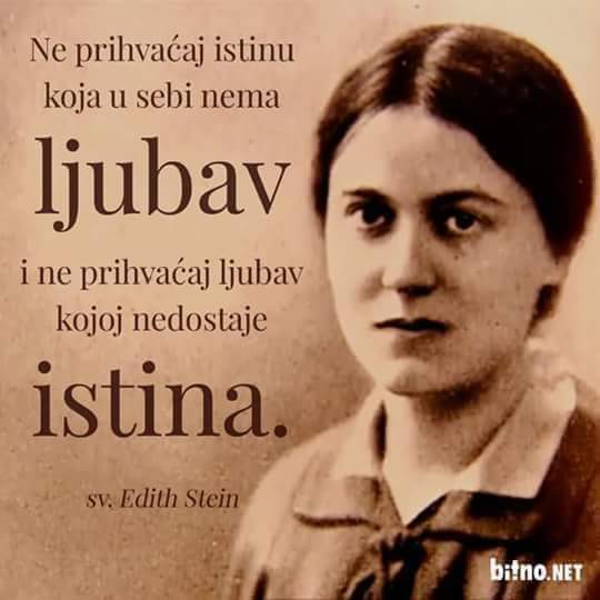 Sveta Edith Stein (sv. Terezija Benedikta od Križa)