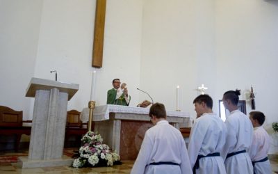 Prva nedjeljna sv.misa novog župnika don Zdravka Vučak u viniškoj župi