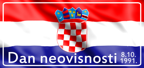 Čestitamo vam Dan hrvatske neovisnosti