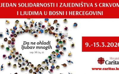 Tjedan solidarnosti i zajedništva s Crkvom i ljudima u BiH