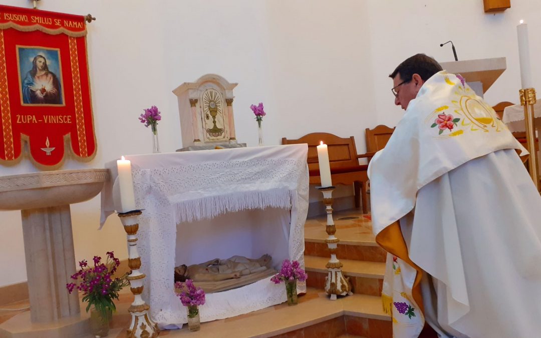 Misa večere Gospodnje – župna crkva
