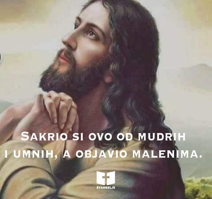Duhovna misao, 29.04.2020.