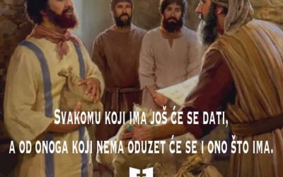 Duhovna misao, 18.11.2020.