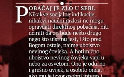 Sedmi dan devetnice uoči spomendana bl. ALOJZIJA STEPINCA