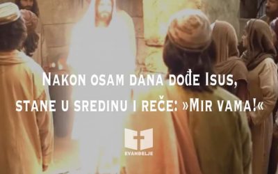 Evanđelje dana – NEDJELJA BOŽJEG MILOSRĐA