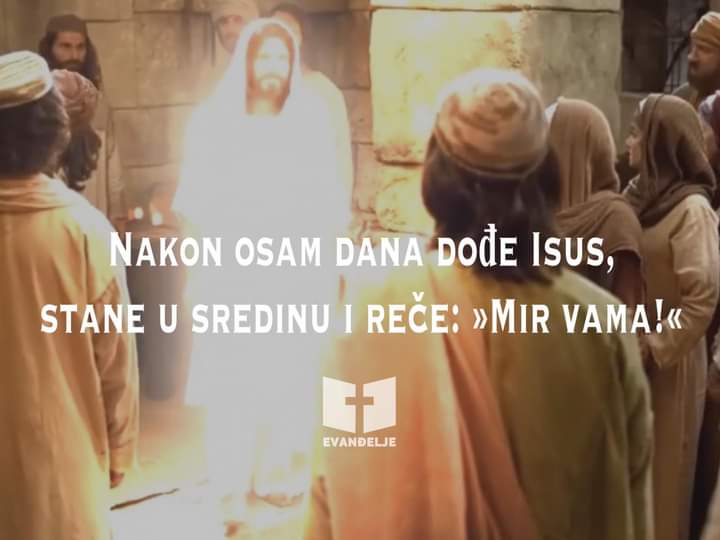 Evanđelje dana – NEDJELJA BOŽJEG MILOSRĐA