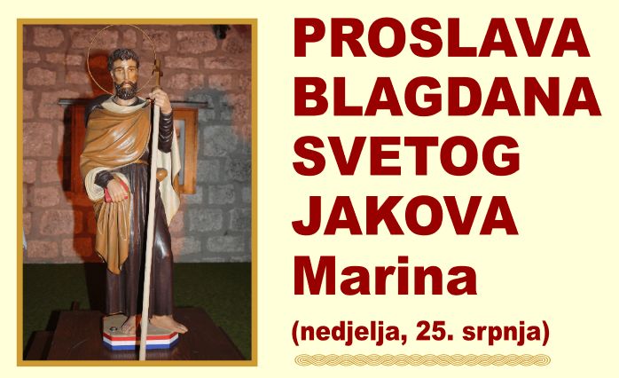 TRODNEVNICA SV. JAKOVU APOSTOLU