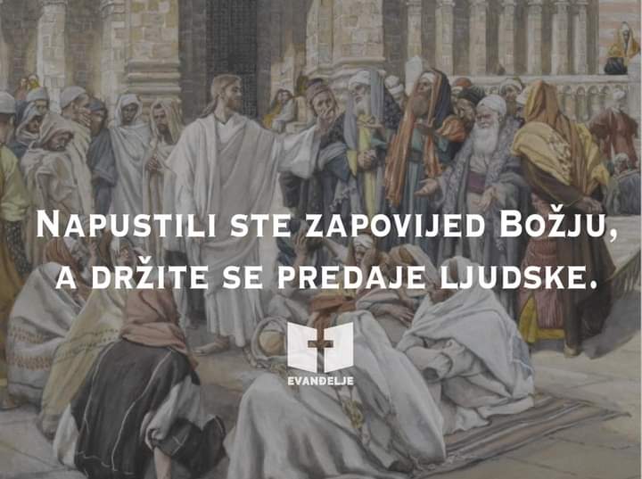 Evanđelje dana 29.8.2021.