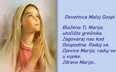 Devetnica Maloj Gospi