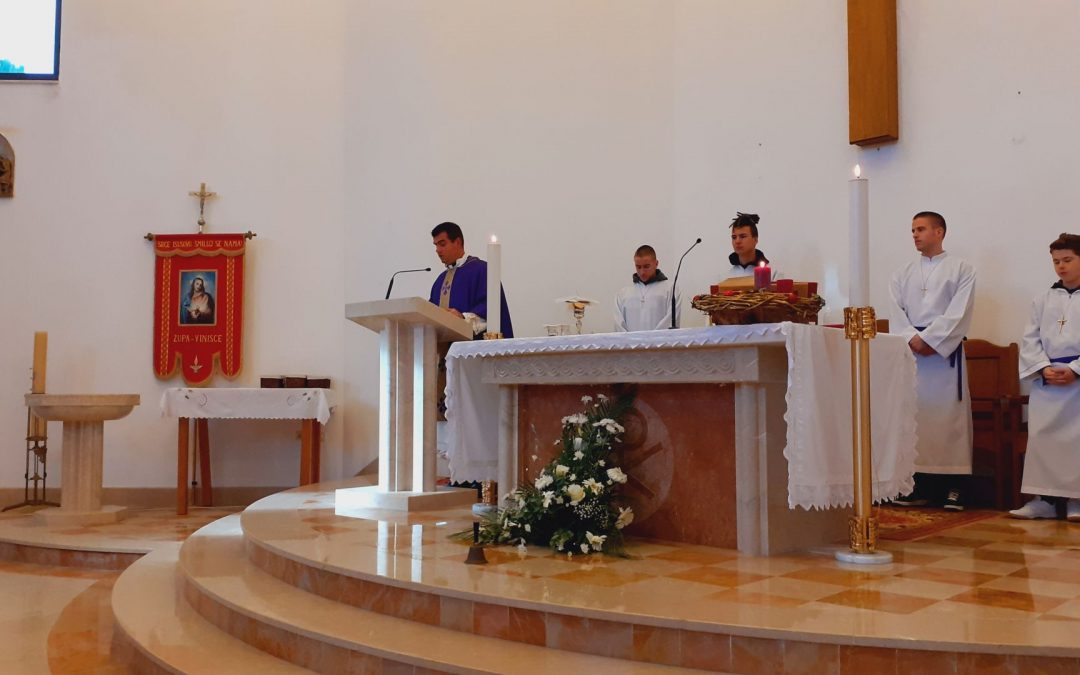 1. NEDJELJA DOŠAŠĆA – župna misa