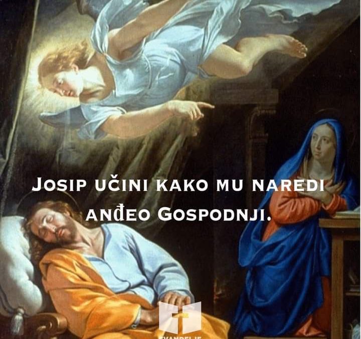 Evanđelje dana 19.3.2022.