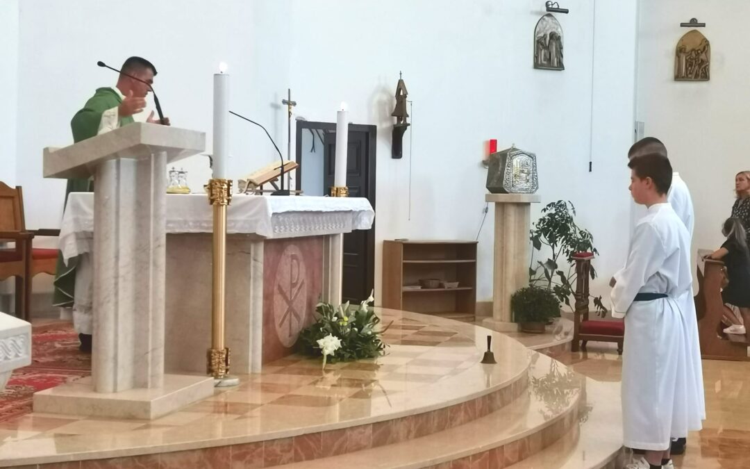 21. NEDJELJA KROZ GODINU – župna misa