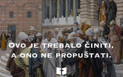 Evanđelje dana 23.8.2022.
