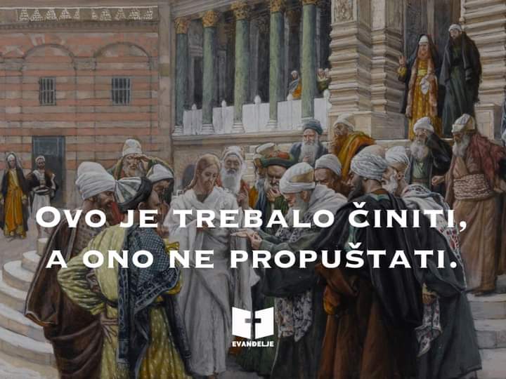 Evanđelje dana 23.8.2022.