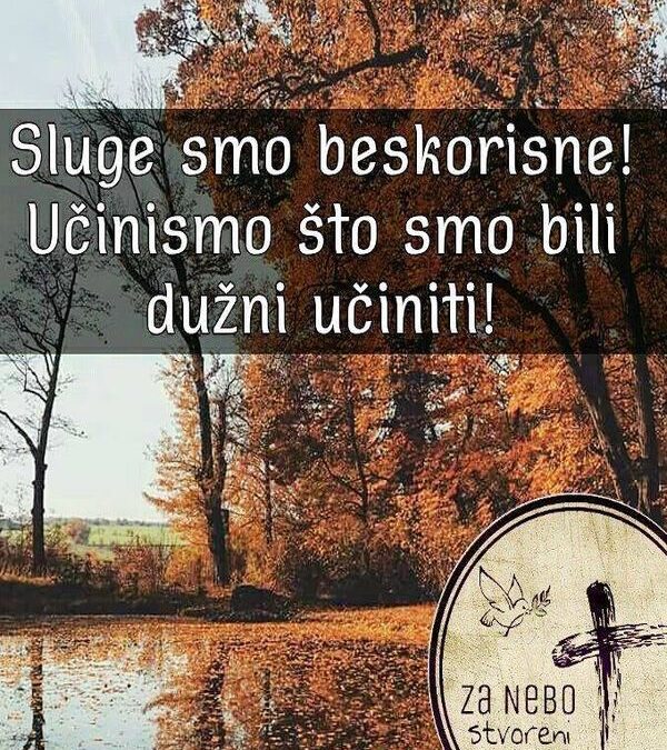 Evanđelje dana 8.11.2022.
