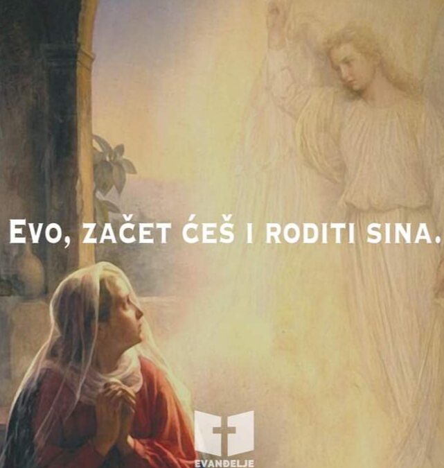 Evanđelje dana 25.3.2023.