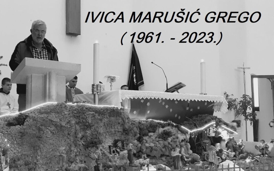 Godišnjica smrti našeg prijatelja, remete, pjevača i umjetnika pok. Grega