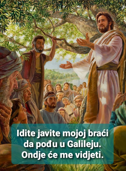 Evanđelje dana 10.4.2023. USKRSNI PONEDJELJAK