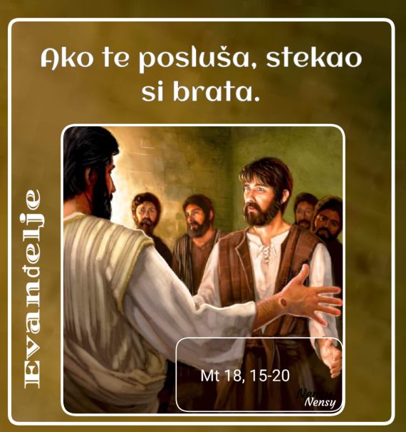 Evanđelje dana 16.8.2023.