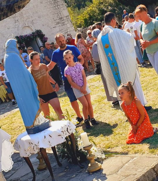 VELIKA GOSPA / UZNESENJE BLAŽENE DJEVICE MARIJE NA NEBO – svečana sveta misa na Oriovici