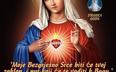 Molitva bezgrešnom Srcu Marijinu
