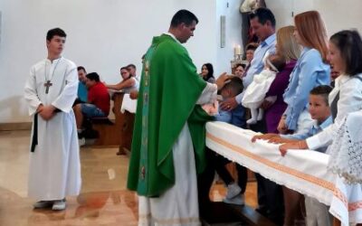 28. NEDJELJA KROZ GODINU – župna misa i dva krštenja