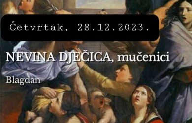 Evanđelje dana 28.12.2023.