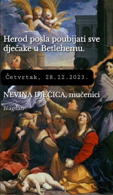 Evanđelje dana 28.12.2023.