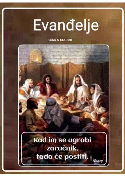 Evanđelje dana 15.1 2024.