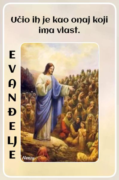 Evanđelje dana 28.1.2024.