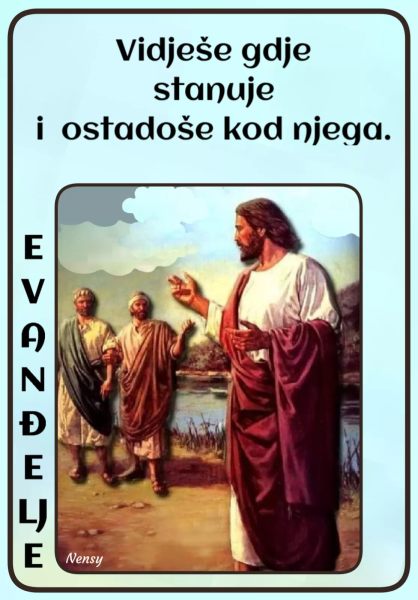 Evanđelje dana 14.1.2024.