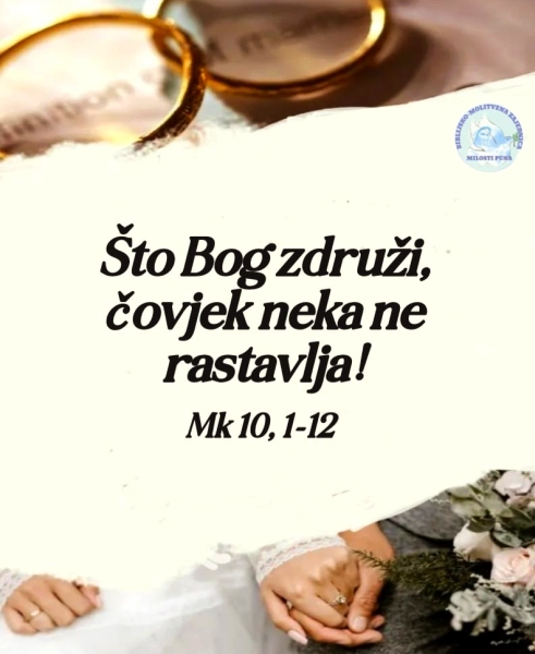 Evanđelje dana 6.10.2024.