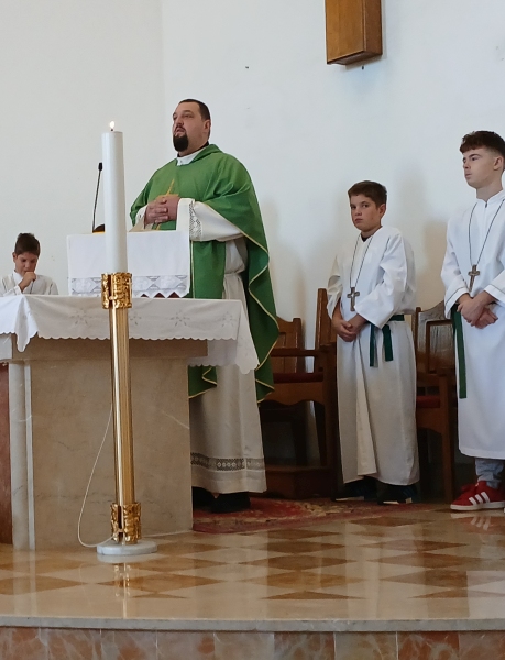 28. NEDJELJA KROZ GODINU – župna misa