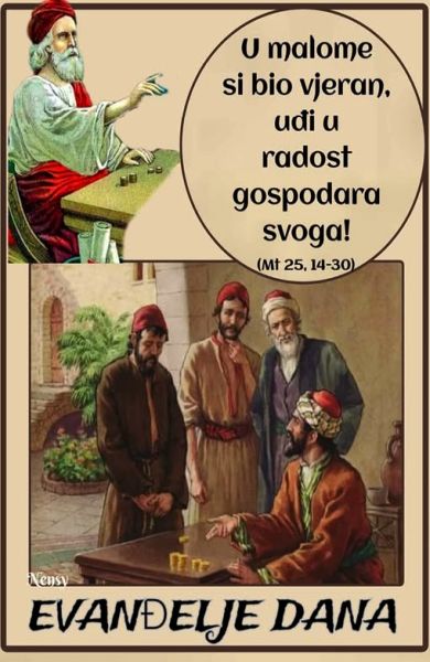 Evanđelje dana 30.5.2026.